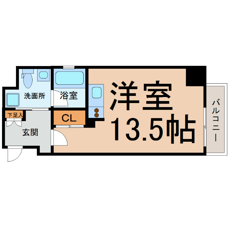 アーデン東別院 間取り