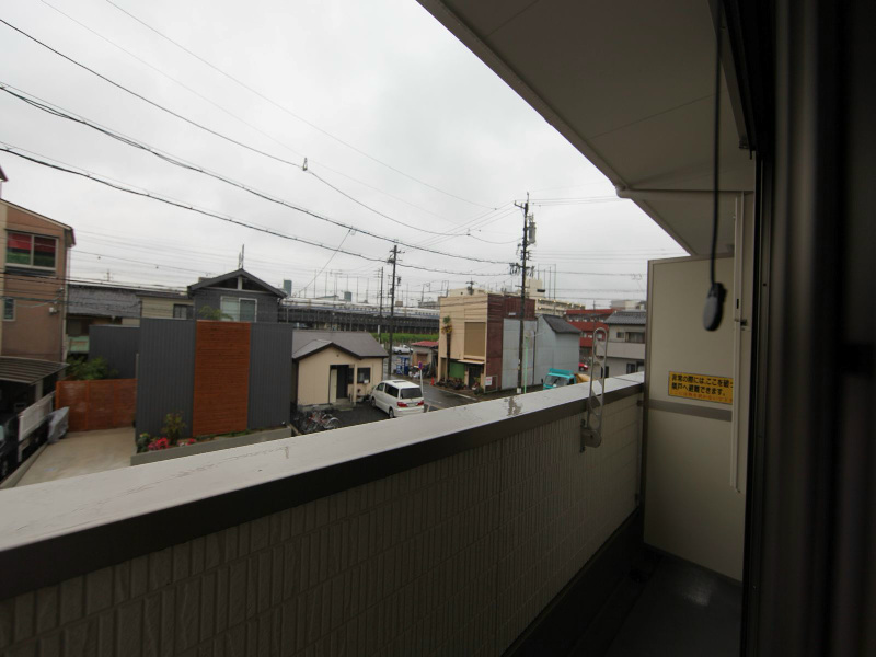 ラフィネコート ベランダ