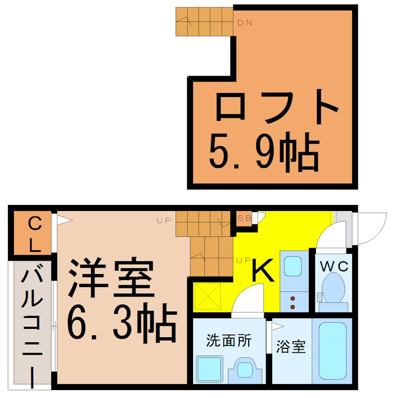 ミリオン中村本町 間取り