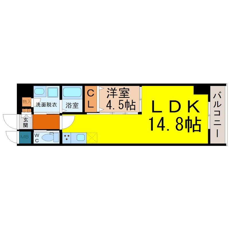 Alba Grande名護屋（アルバグランデ名護屋） 間取り