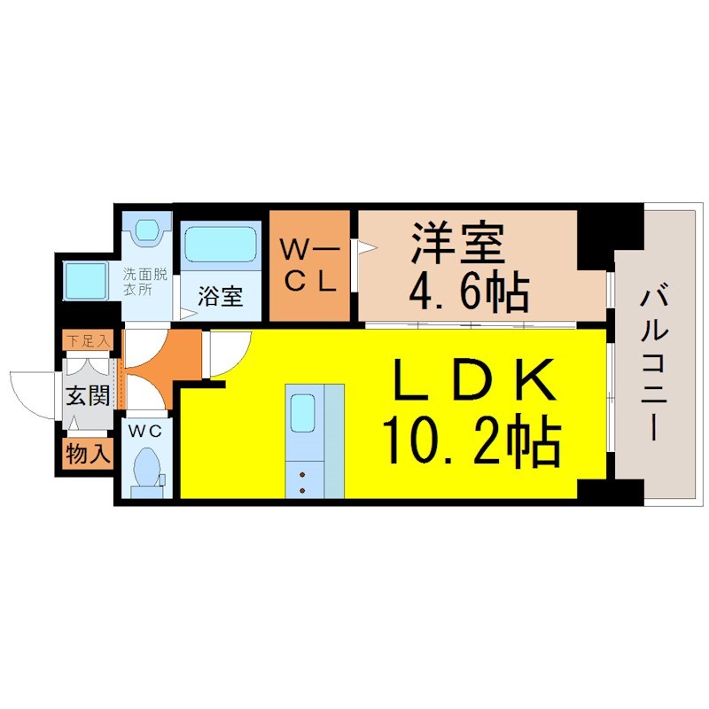 プレサンス錦通ＴＨＥ葵 間取り
