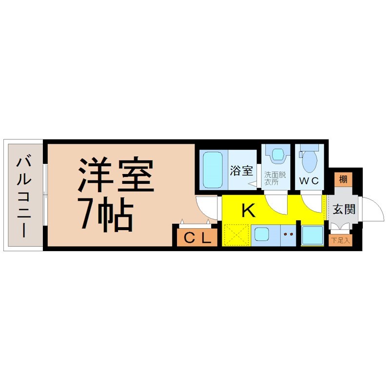 メイクスＷアート丸の内 間取り