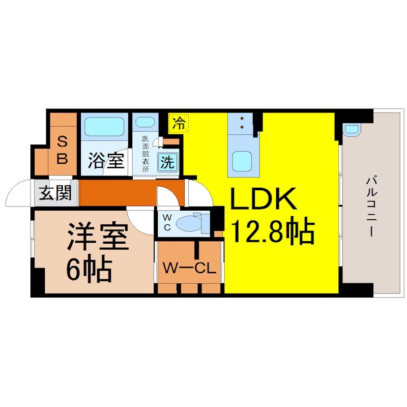 グランパセオ名駅那古野 間取り