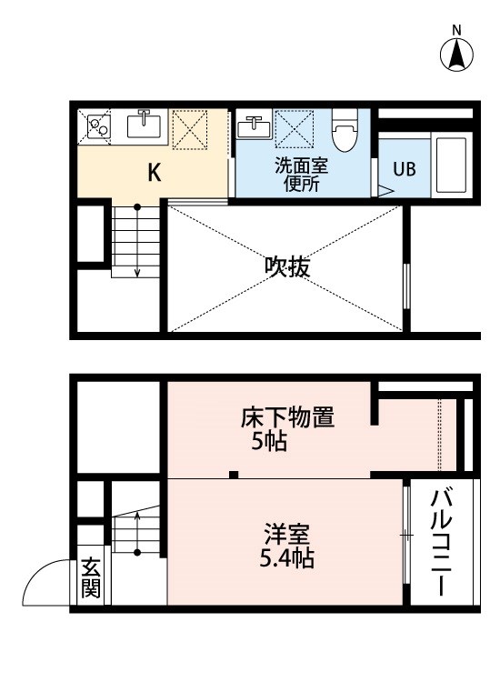 フェリス荒子 間取り