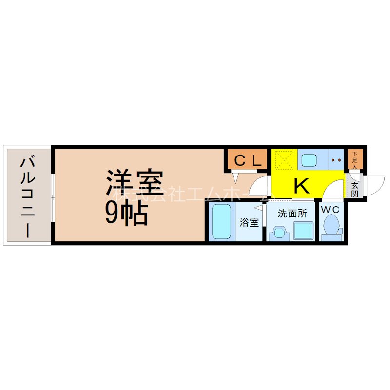 パルティール浅間町 間取り