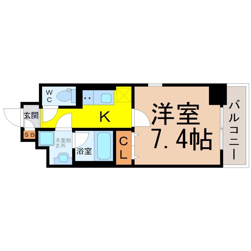 キャナルスクエア 間取り