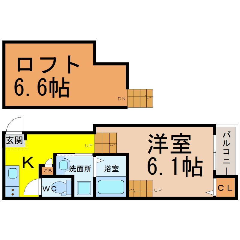 Ｓｔａｇｅ苗代町 間取り