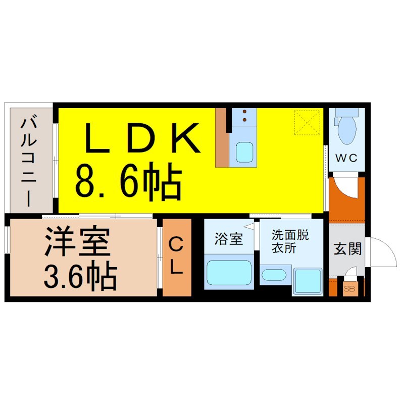 Maison Le Verre（メゾンルヴェール） 間取り