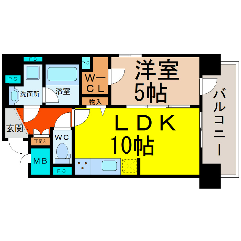 クリスタル丸の内 間取り
