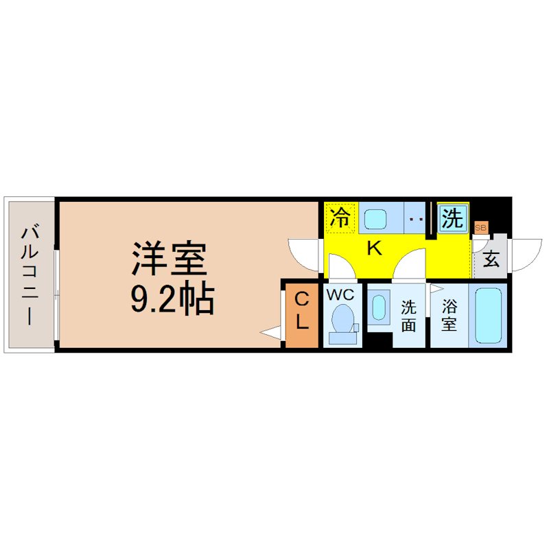 リブリ・大杉 間取り