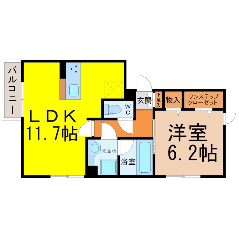 メゾンドリベルテII 間取り
