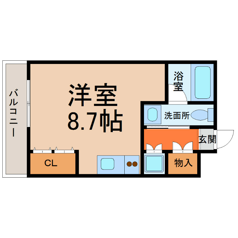 グランルージュ栄II 間取り