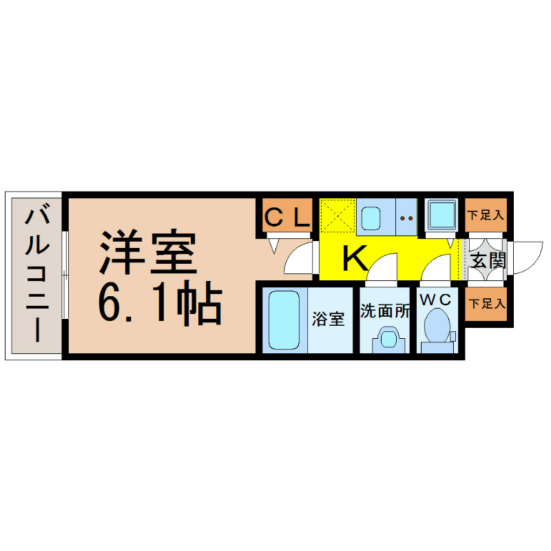 プレサンス丸の内城雅 間取り