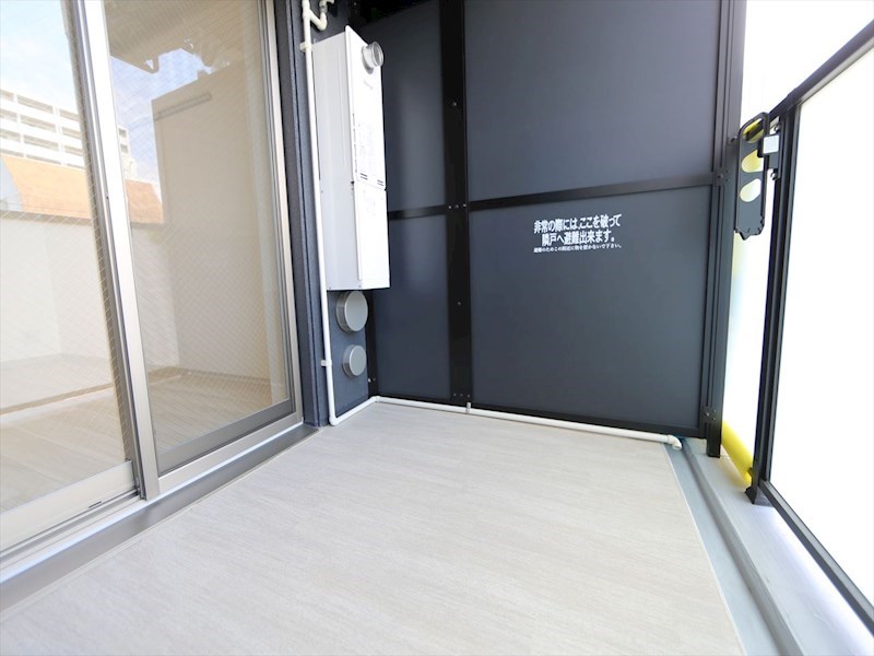 エステムコート名古屋鶴舞シエル ベランダ