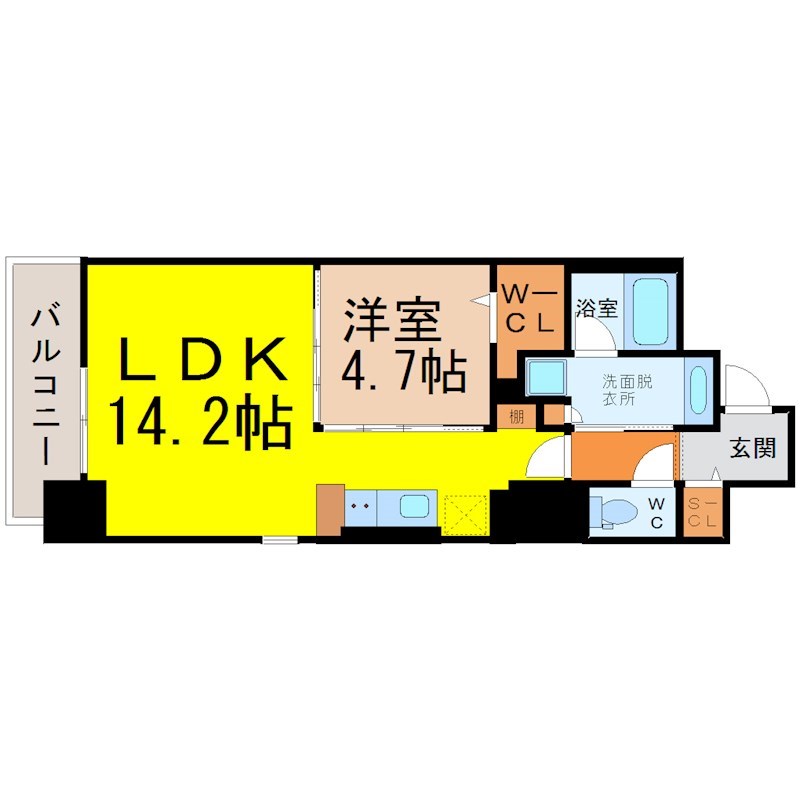 ＯＡＳＩＳ金山 間取り