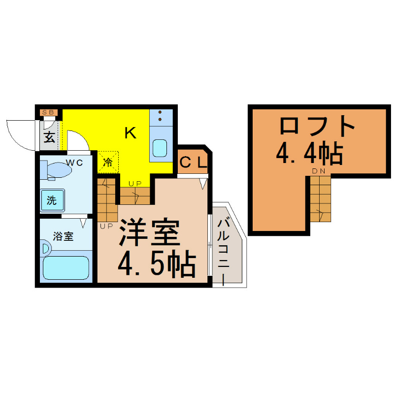 スカイヒル新栄 間取り