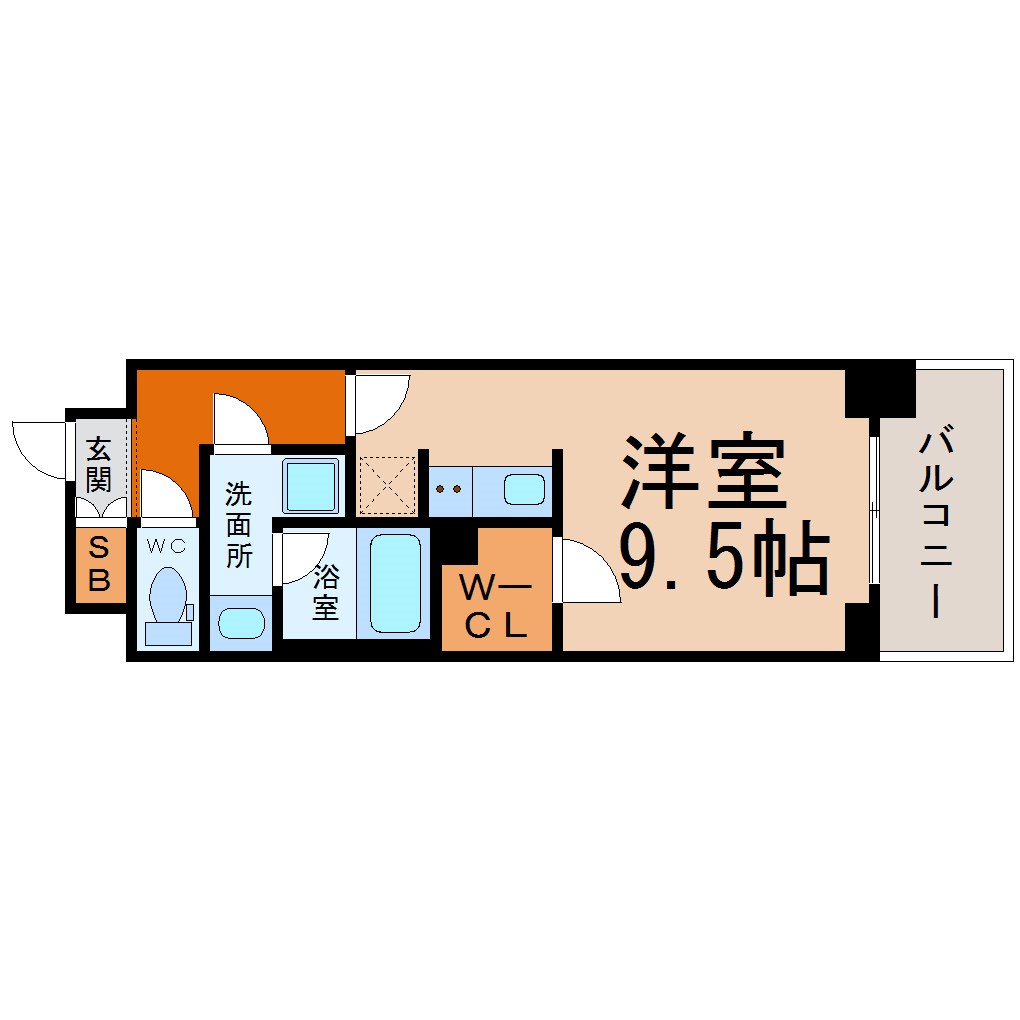 エルスタンザ名駅西 間取り