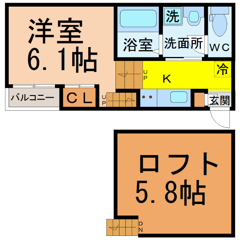 ステラート新瑞橋 間取り