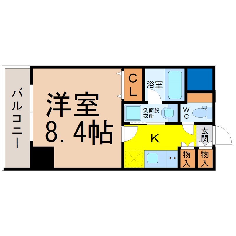 グランルージュ栄II 間取り