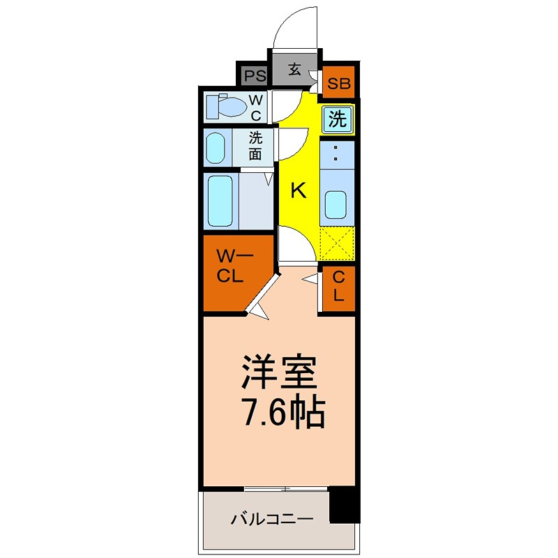パルティール神宮南 間取り