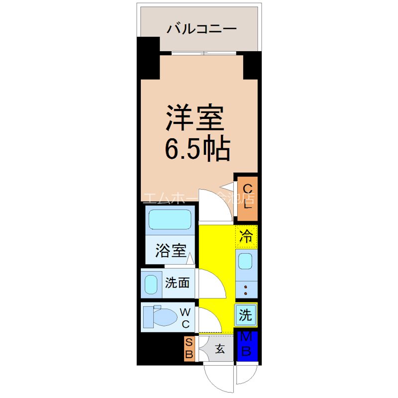 プレサンス広小路通今池 間取り