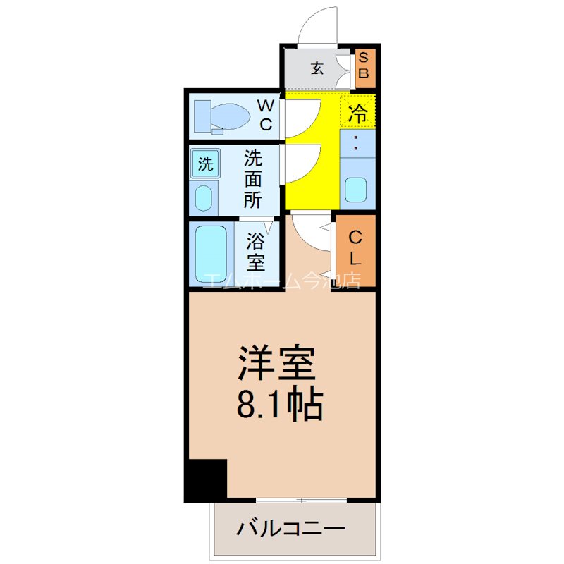 Lancia Heian（ランチャ） 間取り