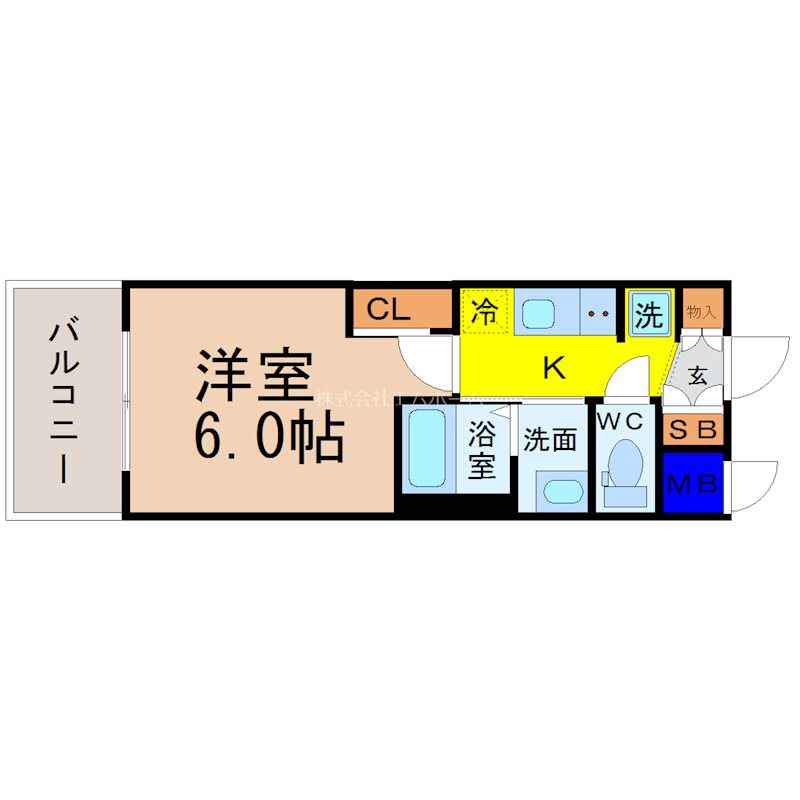 エステムコート名古屋黒川シャルマン 間取り