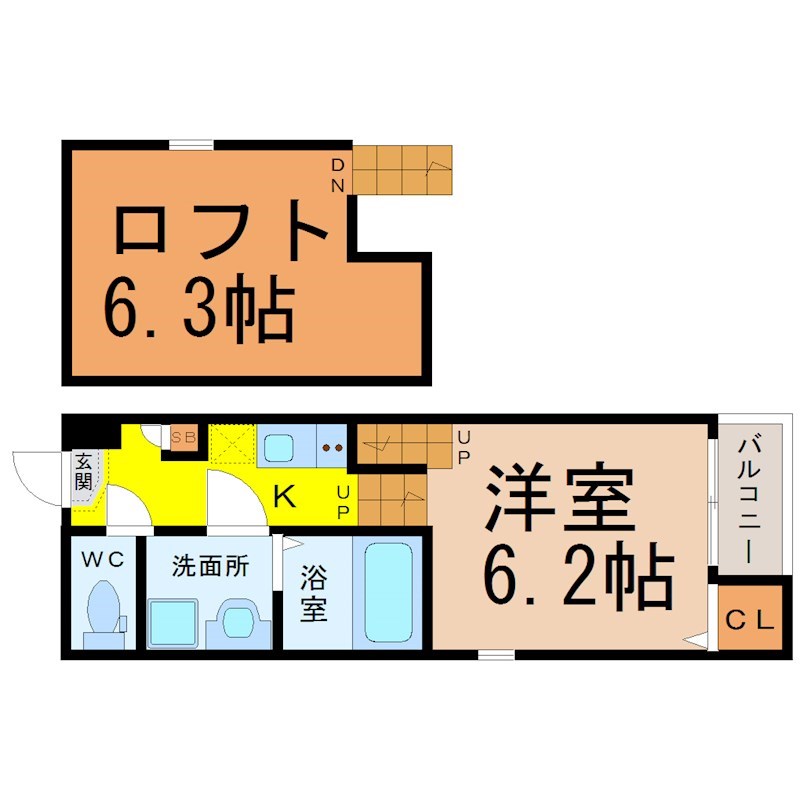 リアンハイム六番町 間取り