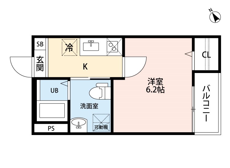 Ｌａｐｉｓ（ラビス） 間取り