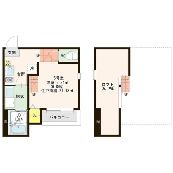 アップザイツ 間取り
