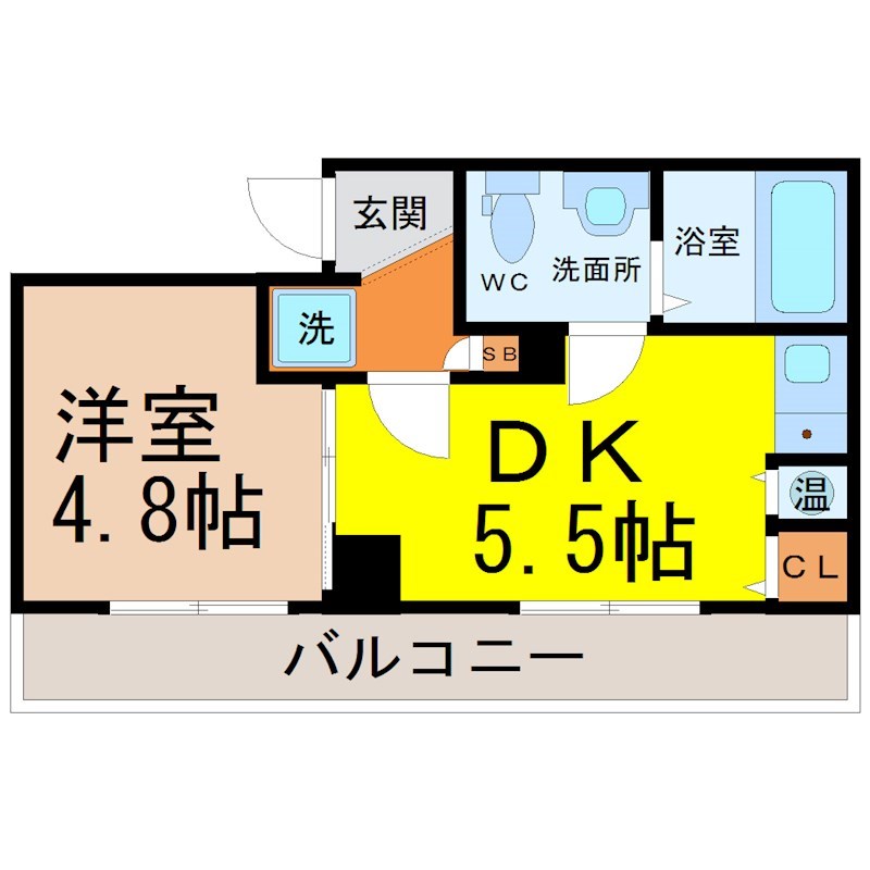 アーバンフラッツ新栄 間取り