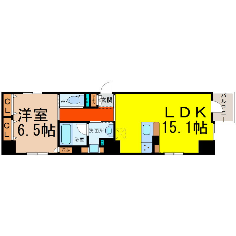 ルーエ錦 間取り