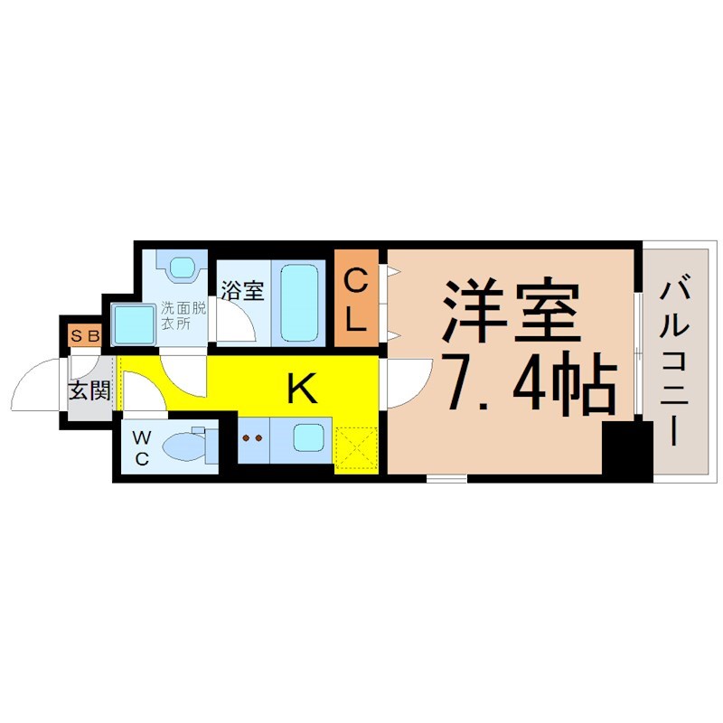 キャナルスクエア 間取り
