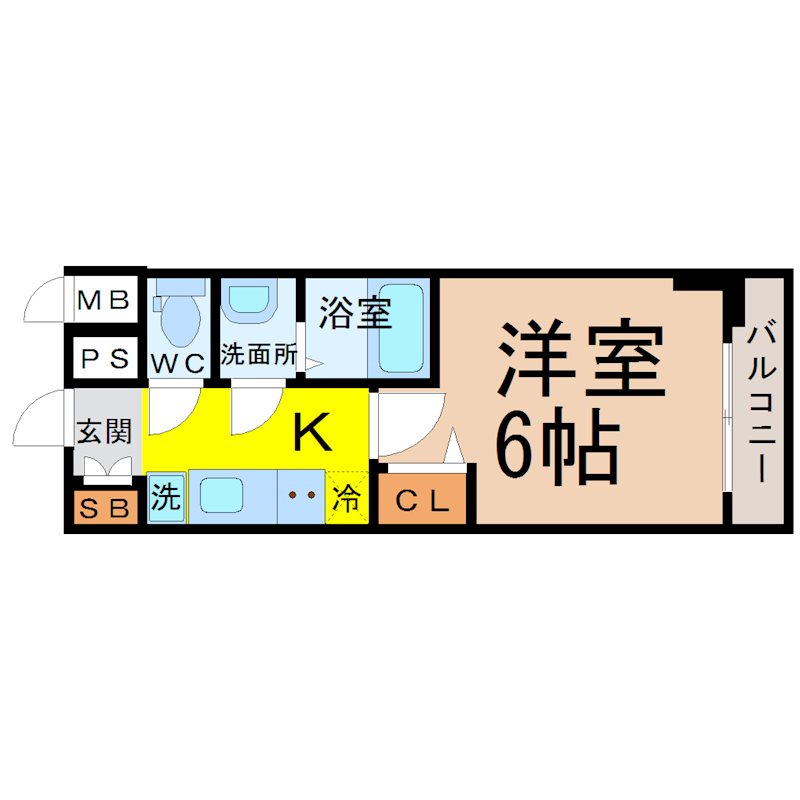 プレサンス名古屋幅下ファビュラス 間取り