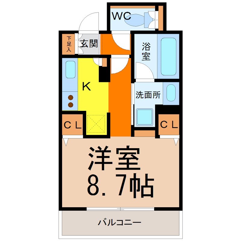 ＣＡＳＳＩＡ車道 間取り