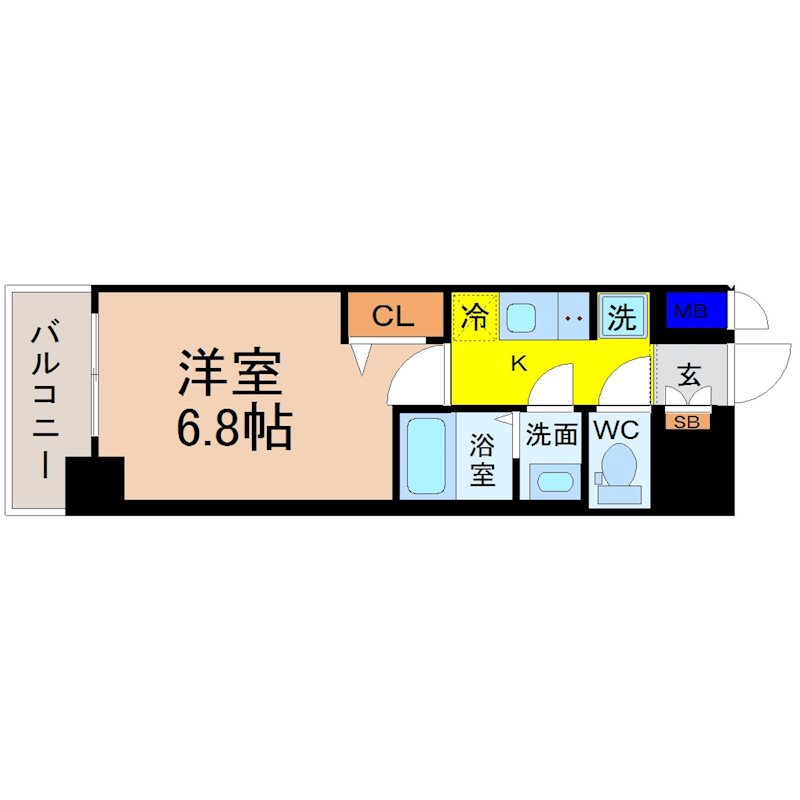 プレサンスNAGOYA覚王山（カクオウザン） 間取り