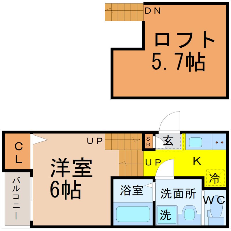 カームオーシャン 間取り