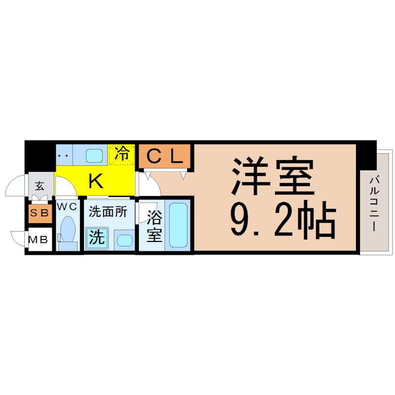 Ｓ－ＦＯＲＴ名駅南五丁目 間取り