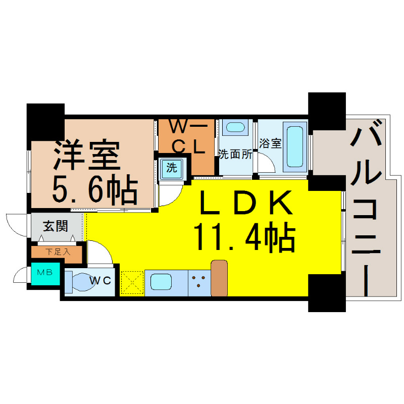 ＩＺ－Ｒｅｓｉｄｅｎｃｅ 間取り