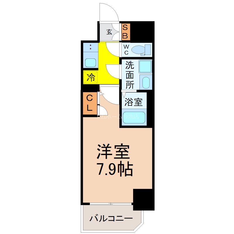 S-RESIDENCE葵 間取り