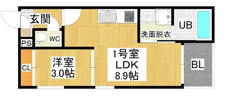 REGALEST名城公園 間取り