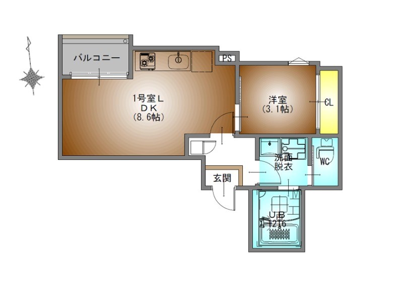 ＲＥＧＡＬＥＳＴ高道 間取り