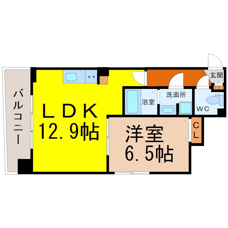 ＬａＦａｃａｄｅ（ラファサード） 間取り
