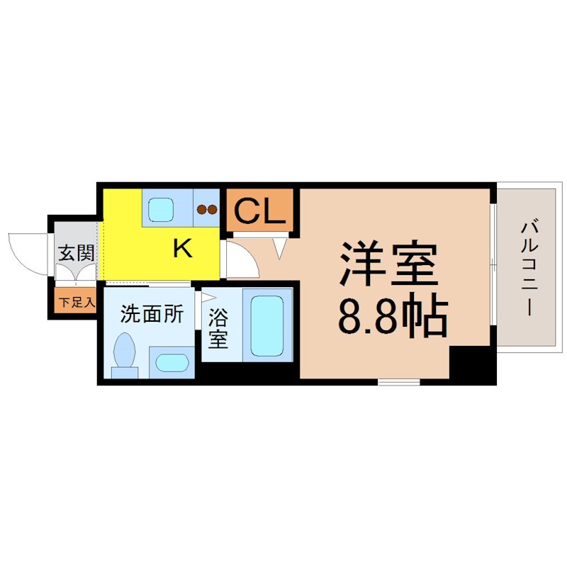 エステムプラザ名古屋栄プレミアム 間取り