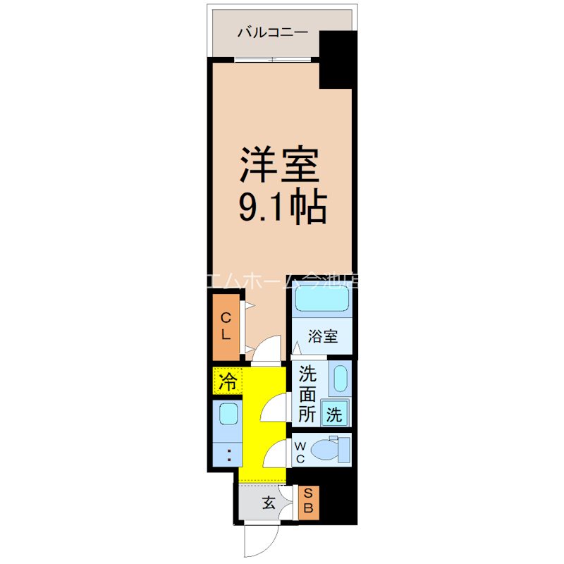 ファステート葵桜通リブレ 間取り
