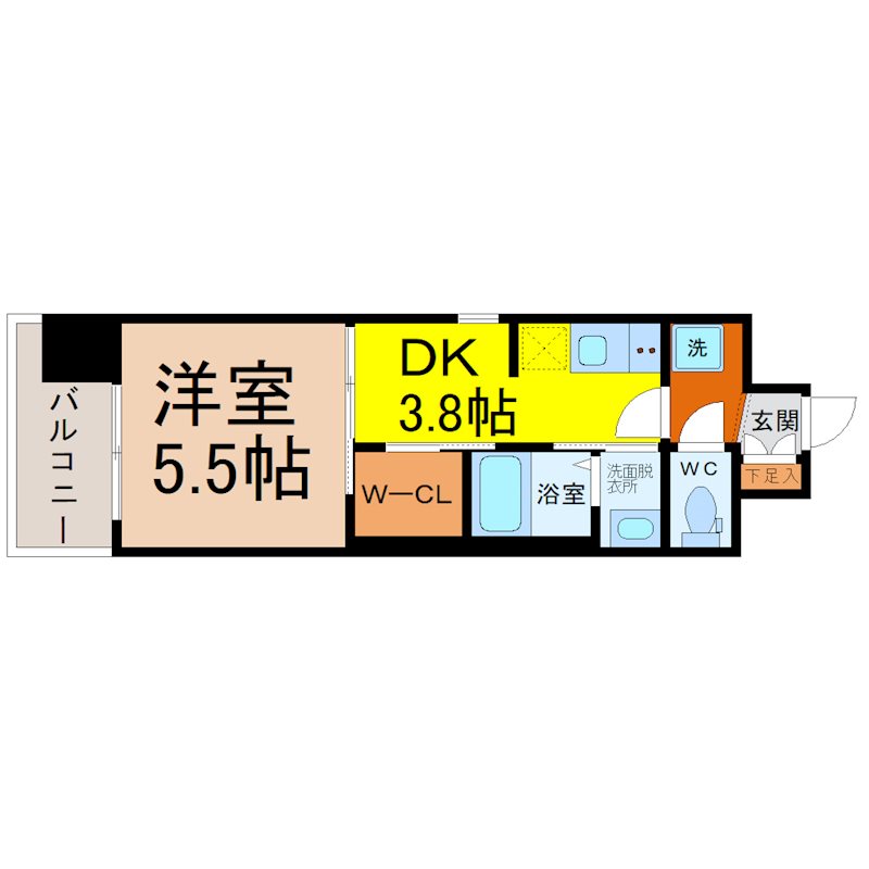 エステムコート名古屋鶴舞シエル 間取り