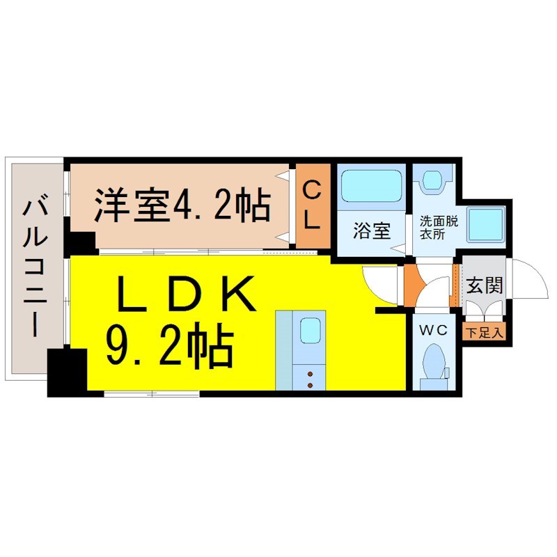 ファステート名古屋ラプソティ 間取り