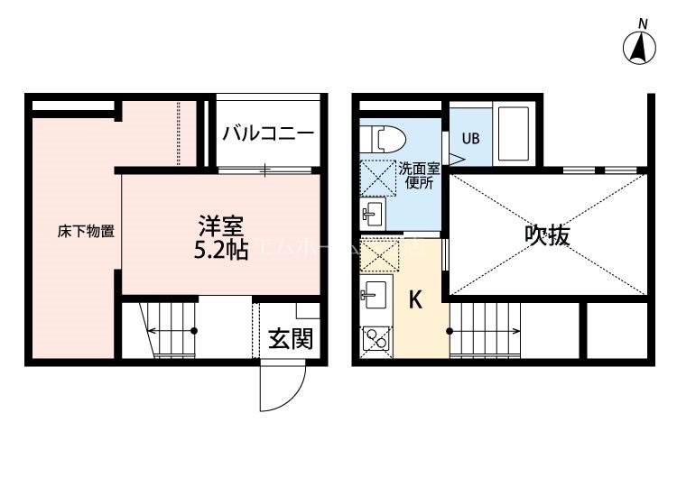 ＶＩＶＡ米野II 間取り