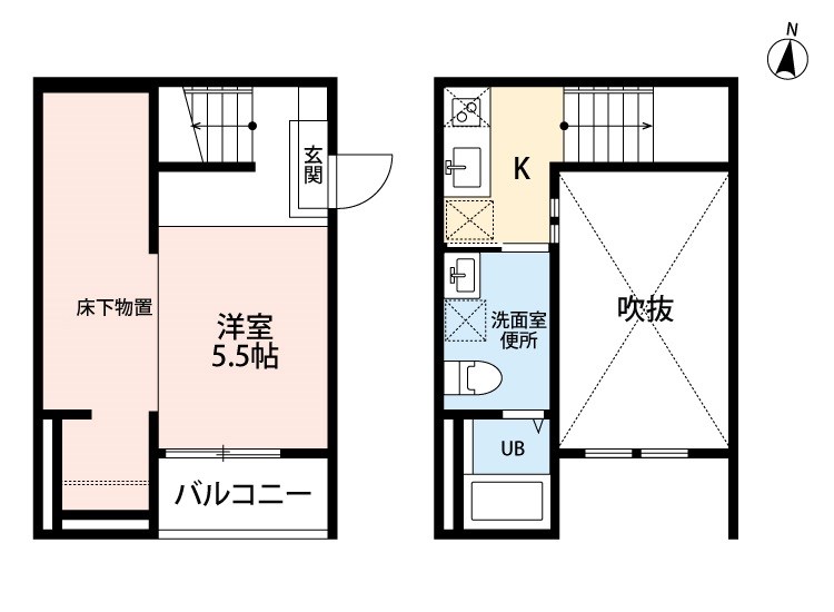 ＶＩＶＡ米野II 間取り