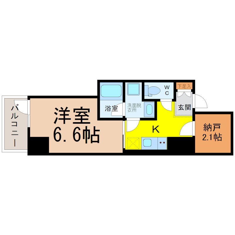 Ｅ－ｃｉｔｙ大須 間取り
